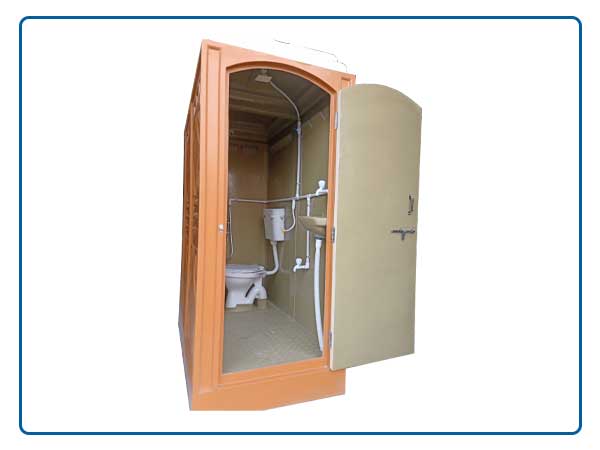 FRP Western Toilet Cabins in Pune